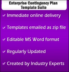Enterprise Contingency Plan Template Suite