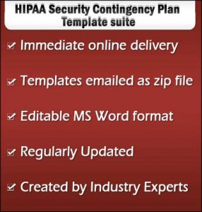 HIPAA-Security-Contingency-Plan-Template