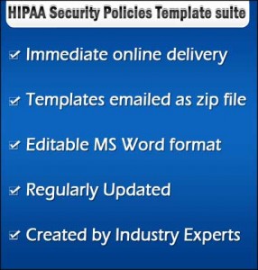 HIPAA Security Policy Template Suite