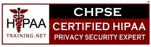 Certified HIPAA Privacy Security Expert Logo