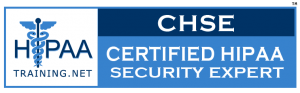 Certified HIPAA Security Expert Logo