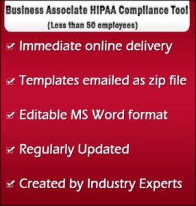 Business Associate HIPAA Compliance Tooll