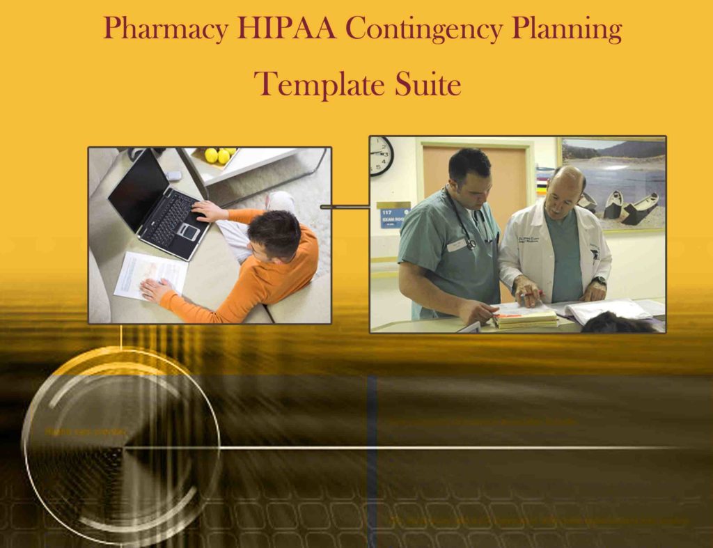 Pharmacy Contingency Plan Template Suite