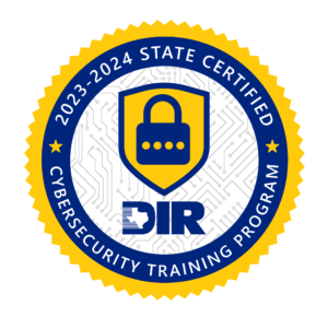 DIR Cybersecurity Training Seal