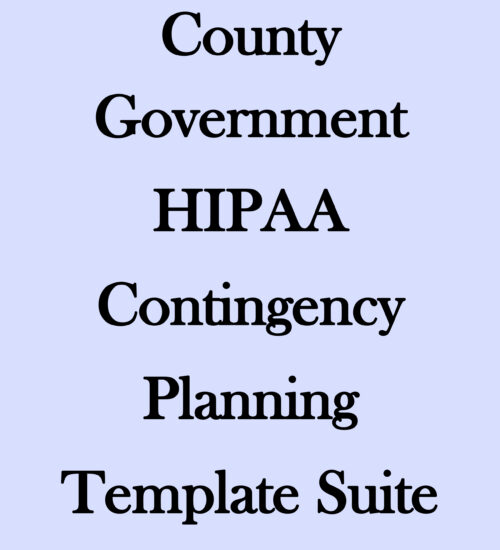 County Government DRP and BCP plan