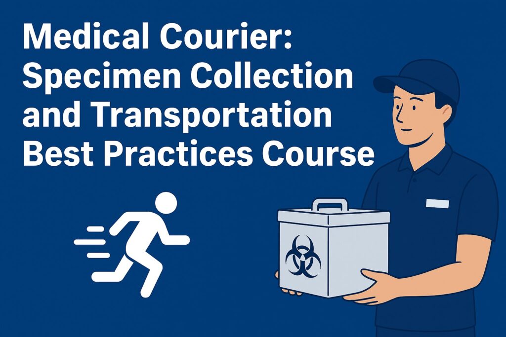 Medical Courier: Specimen Collection and Transportation Best Practices Course